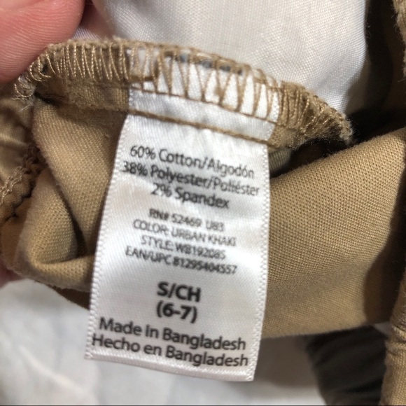 Wonder Nation Kid’s Pull-On Khaki Shorts - Picture 6 of 7